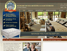 Tablet Screenshot of nwsleepsolutions.com